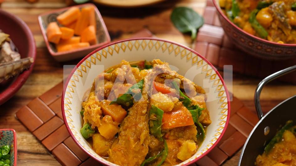 All-in-one Veggie Pottage