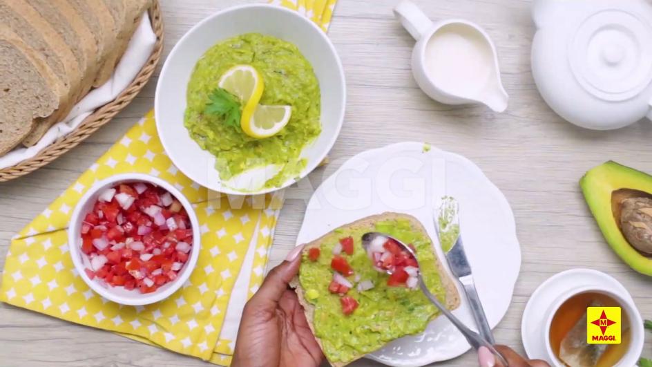 Pâte à tartiner savoureuse à l'avocat