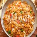 Crunchy Coconut Jollof