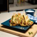 Tacos poulet sauce fromage blanc